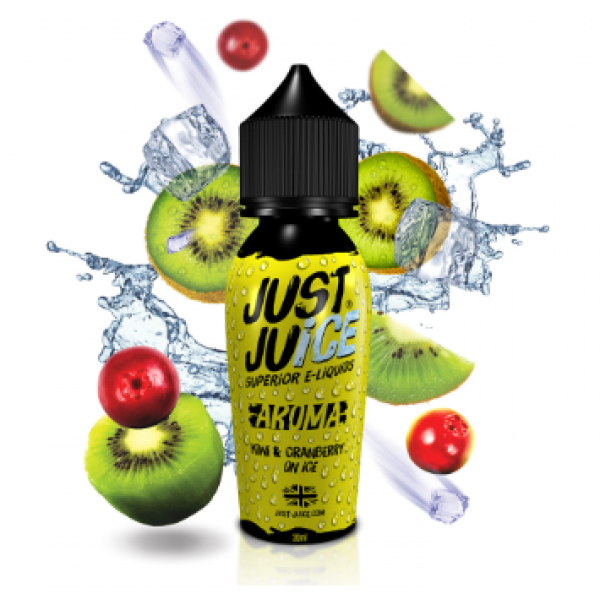 Just Juice Kiwi Cranberry On Ice Flavour Shot 60ml